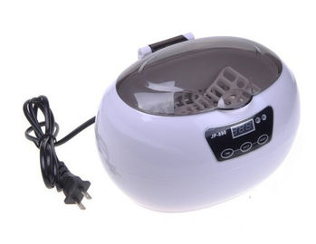 Adjustable Timer Ultrasonic Ring Cleaner , Home Sonic Jewelry Cleaner Solution