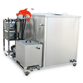 Solvent Cleaning Industrial Ultrasonic Cleaner Double Tanks Cleaning Drying Filtration