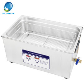 Adjustable Timer Benchtop Ultrasonic Cleaner 22L 480W For Moulds Precision Parts