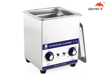 Jewelry Benchtop Ultrasonic Cleaner 60W 40KHz Low Noise With Stainless Steel Tank