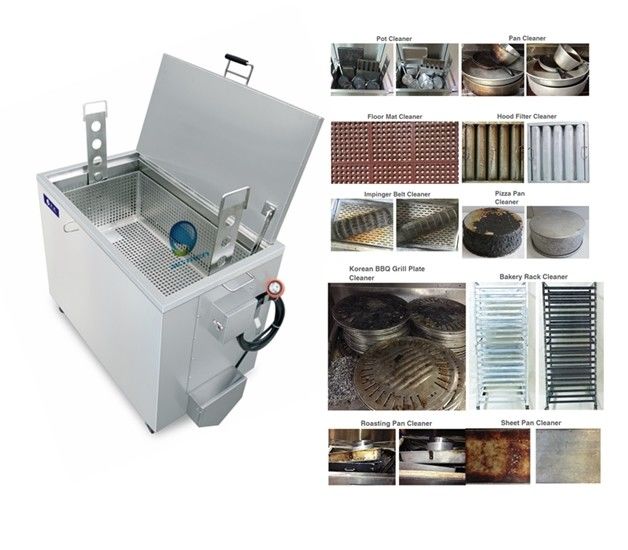 316 Stainless Steel Kitchen Soak Tank With Lockable Castor