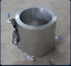 Cylindrical Industrial Ultrasonic Cleaner Round Columnar SUS 304 / SUS 316 Customized