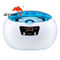 600ml Mini Household Ultrasonic Cleaner 5 Interval Time Adjustable Touch Key For Jewelry