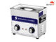 120W Ultrasonic Cleaning Equipments , Ultrasonic Parts Washer 3.2L Mechanical Knob