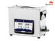 SUS304 Tank Benchtop Ultrasonic Cleaner 6.5 Liters 40KHz With Degas Semi Wave Function