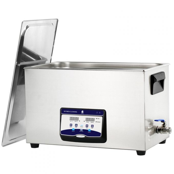 40Khz 30 Liters Benchtop Ultrasonic Cleaner Pharmaceutical Labs Instruments
