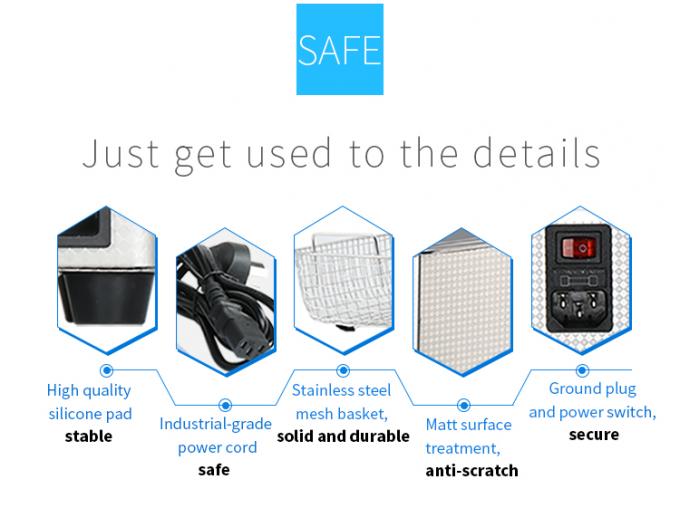 40Khz 30 Liters Benchtop Ultrasonic Cleaner Pharmaceutical Labs Instruments