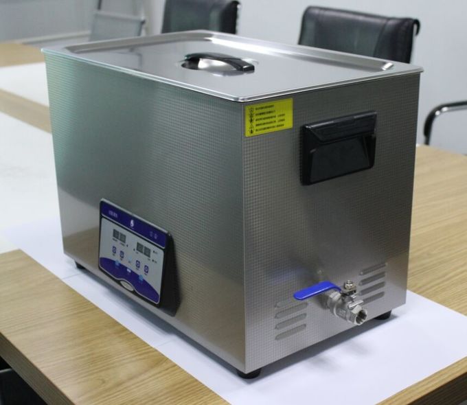 38L Tank Benchtop Ultrasonic Cleaner 720 Watt For Oven Tray / Boiler / Bottles