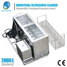 Large Industrial Ultrasonic Cleaning Machine For Engine Block Car Parts Cleaning
