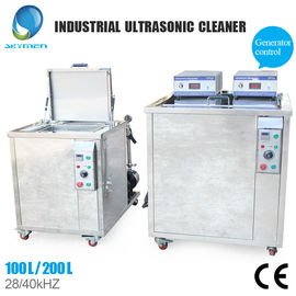 Stainless Steel Industrial Ultrasonic Cleaning Equipment With 500 Liter Capacity
