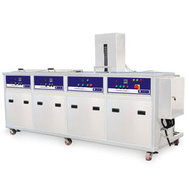 ISO Ultrasonic Cleaning Machine , 4 tanks Ultrasonic Cleaning Services for car truck parts