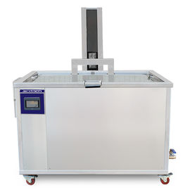 Custom Made Ultrasonic Parts Cleaner 540L / 140Gal Pneumatic Lift CE Certification