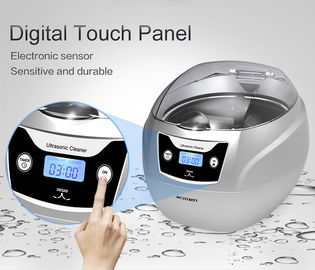 750ml Portable Household Ultrasonic Cleaner With Touch Control Panel