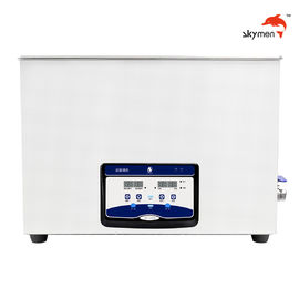 Laboratory Ultrasonic Cleaning Equipments 720W 38L Large Tank Adjustable Timer