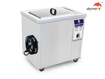 38 Liter Tank Ultrasonic Cleaning Machine 40KHz- 132KHz For Removing Polishing Paste