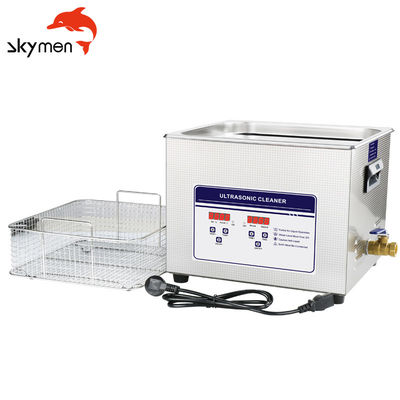 40KHz 300W 10L Bench Top Ultrasonic Cleaner For Lab