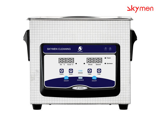 Handpieces Stainless Steel Ultrasonic Cleaner 3L 40Khz 120W With Digital Timer