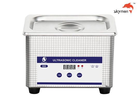 ROHS 2.6 Inches Eyeglasses Ultrasonic Cleaner 0.8L With Basket