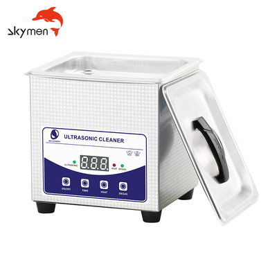 Skymen Benchtop Ultrasonic Cleaning Bath Sus Submersible 1.5L Tank 50W