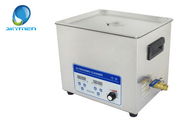 Table Top Ultrasonic Cleaner 10L with CE , Industrial Ultrasonic Cleaning Tanks
