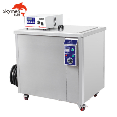 Single Slot Industrial Ultrasonic Cleaning Machine Oil Removal For Air Conditioning Parts