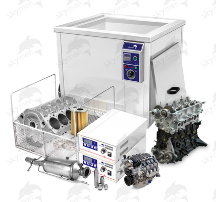 360L Industrial Ultrasonic Parts Cleaner Stainless Steel Tank For DPF Parts / Engine