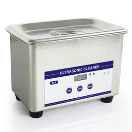 0.8L Heated Ultrasonic Eyeglass Cleaner Stainless Steel Dental Ultrasonic Cleaner