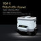 Detachable Household Ultrasonic Cleaning Machine Digital Timer 1200ml 40KHz Frequency