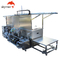 PLC Operating Skymen SUS304 Ultrasonic Cleaning Machine  Basket With Loading Unloading Table