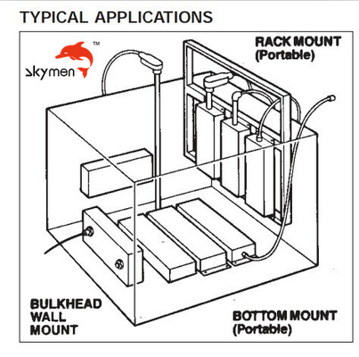 Skymen Immersible Ultrasonic Transducer Box SUS304 Adjustable Timer