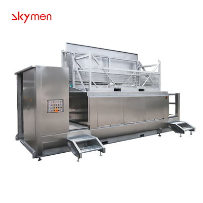 7 Meters Tank Industrial Ultrasonic Cleaner For Cleaning Heat Exchanger