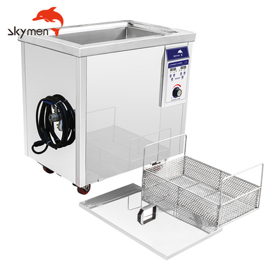 Fast delivery 600W 38L Industrial ultrasonic cleaner for auto parts DPF engine block carbon cleaning machine