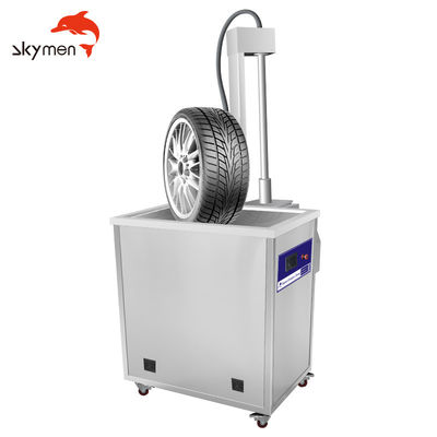 Industrial Ultrasonic Tire Wheel Cleaning Machine for Automatic Car Tire and Rim Cleaning