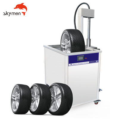 Industrial Ultrasonic Tire Wheel Cleaning Machine for Automatic Car Tire and Rim Cleaning