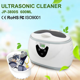 JP-3800S Household Ultrasonic Cleaner Portable 600ml Tank Capacity AC 110V / 220V