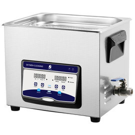 10L Stainless Steel Benchtop Ultrasonic Cleaner For Lab Instruments Grease Removal