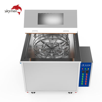 Industrial High Pressure Rotary Spray Ultrasonic Cleaning Machine for Metal Parts Degreasing