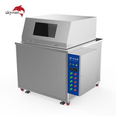 Industrial High Pressure Rotary Spray Ultrasonic Cleaning Machine for Metal Parts Degreasing