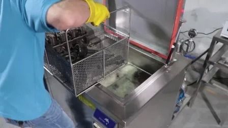 100L Industrial Ultrasonic Cleaner with 28kHz/40kHz Frequency for Precision Cleaning and Semi-automatic Operation