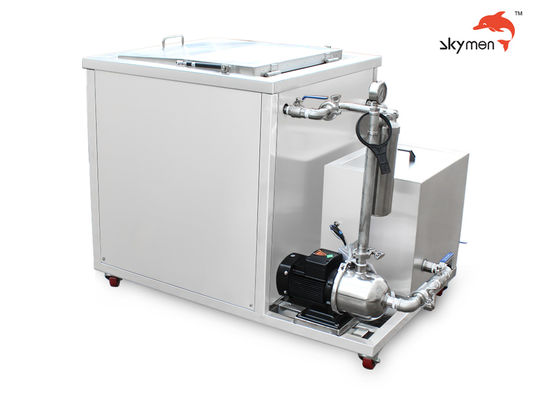 Industrial Ultrasonic Cleaner with Filtration Recycle System 40KHz Frequency and Heating up to 95°C