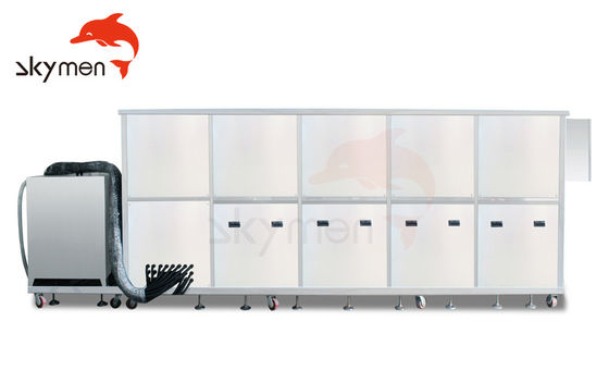 Ultrasonic Heat Exchanger Cleaner with Lid Manual Instruction and Degas Function for Efficient Cleaning