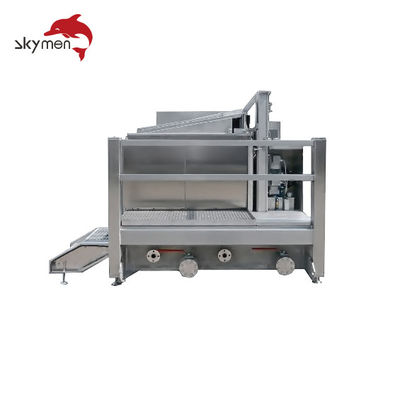 Large Industrial Ultrasonic Cleaning Machine With Filtration Cycle Ultrasonic Bath Heat Exchanger
