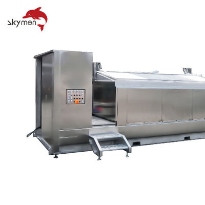 Large Industrial Ultrasonic Cleaning Machine With Filtration Cycle Ultrasonic Bath Heat Exchanger