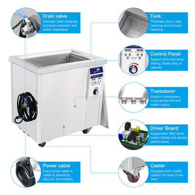 Skymen 99L Ultrasonic Cleaner for Carburetor Engine Parts Cleaning
