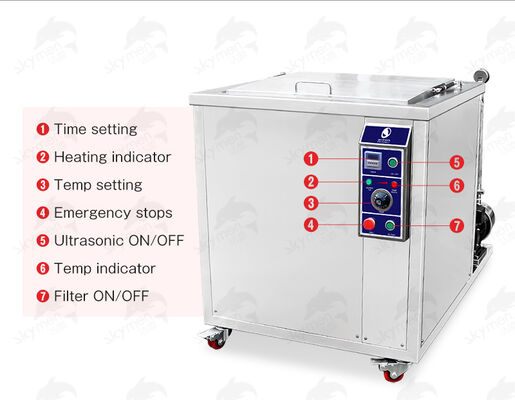 Skymen Sonic Cleaning Industrial Doc Egr Cooler Exhaust Component DPF Ultrasonic Cleaner