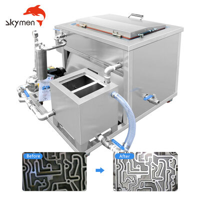 Ultrasonic Gearbox Cleaning Bath Remove Grease, Oil and Metallic Shavings