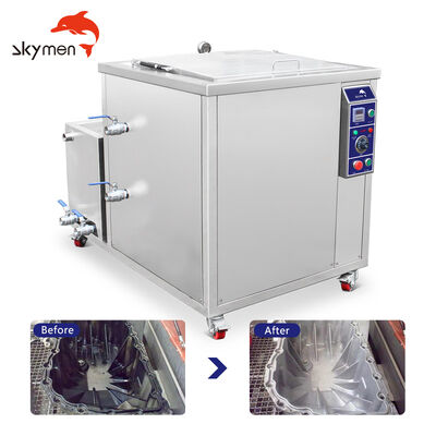 Ultrasonic Gearbox Cleaning Bath Remove Grease, Oil and Metallic Shavings
