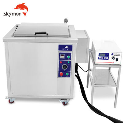 China Factory Skymen 175L 2400W Industrial Ultrasonic Cleaning Machine for Engine Block Parts Cleaning