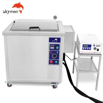 China Factory Skymen 175L 2400W Industrial Ultrasonic Cleaning Machine for Engine Block Parts Cleaning