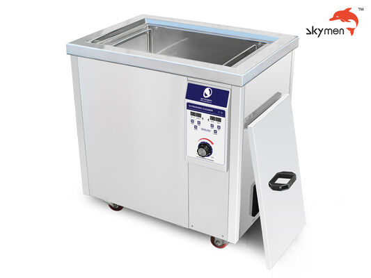 Single Tank Ultrasonic Cleaner Equipment Power Heater Adjustable Industrial